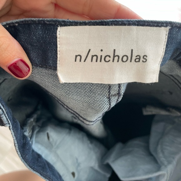 Nicholas frayed fringe High waist jeans size 25 - Picture 3 of 4